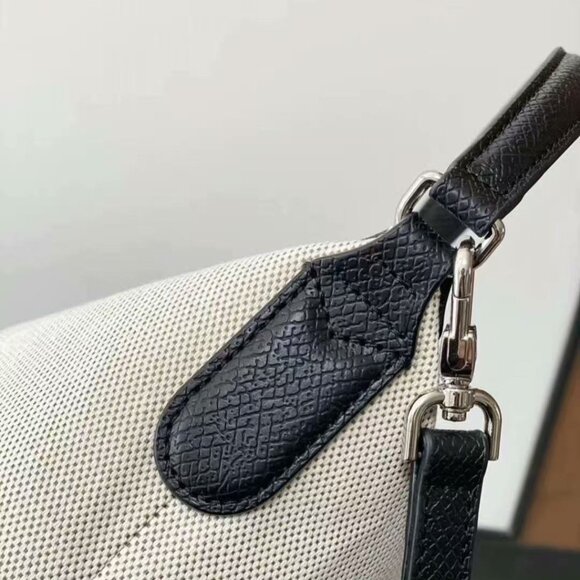 Longqi classic canvas bag under the armpit - Picture 6 of 7